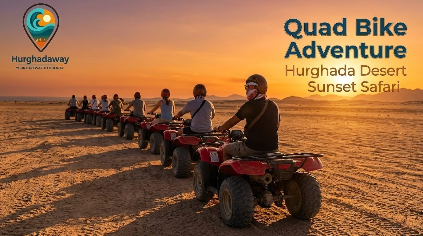 Quad Bike Adventure Hurghada Desert Sunset Safari